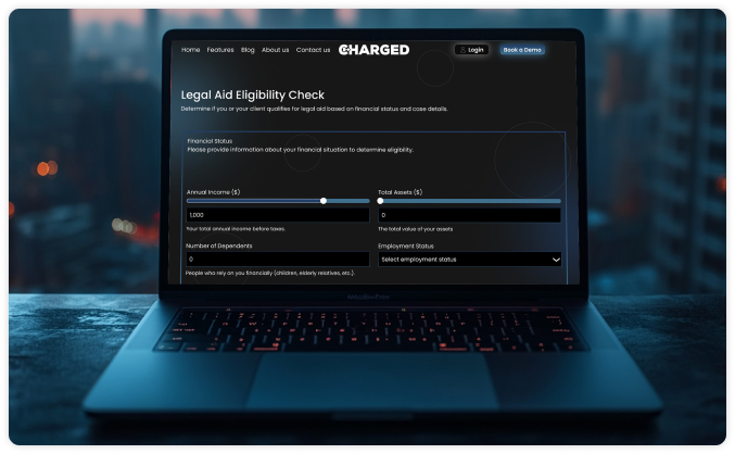 Charged security dashboard